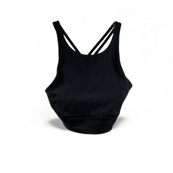 lululemon athletica Other - Lululemon High Neck Energy Bra in Black Size 10